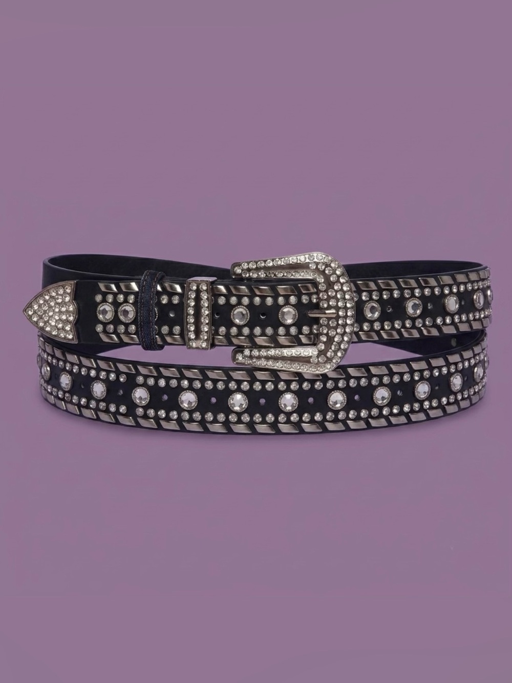 Dolls Kill - Crystal Studded Cowgirl Belt